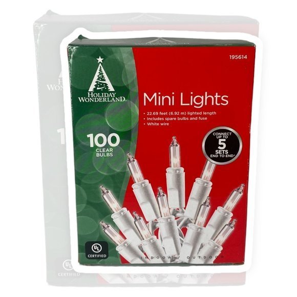 Holiday 10count Clear Christmas Light Set Poshmark